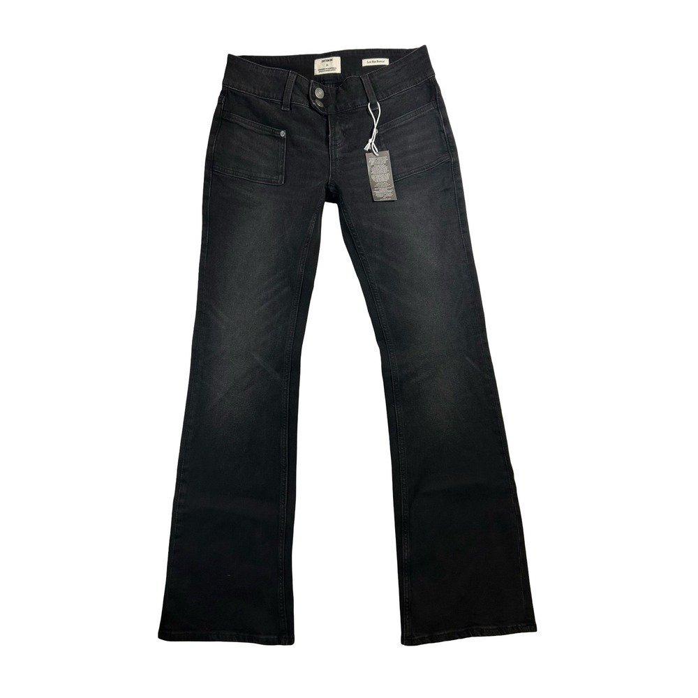 Cotton On Women's Dark Black Bootcut Jeans